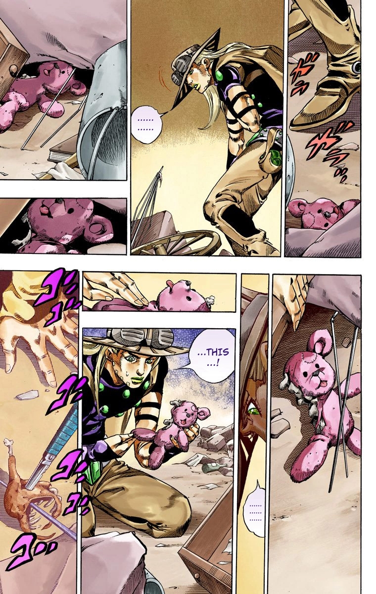 JoJo's Bizarre Adventure Steel Ball Run Colored Manga
