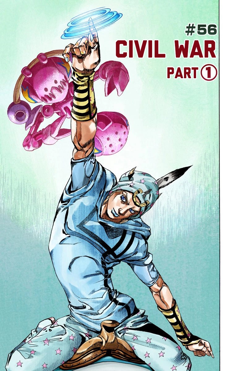 JoJo's Bizarre Adventure Steel Ball Run Colored Manga