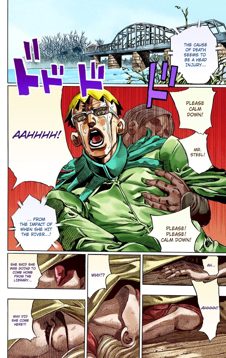 JoJo's Bizarre Adventure Steel Ball Run Colored Manga