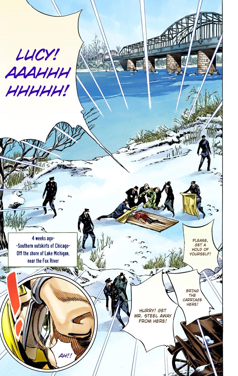 JoJo's Bizarre Adventure Steel Ball Run Colored Manga