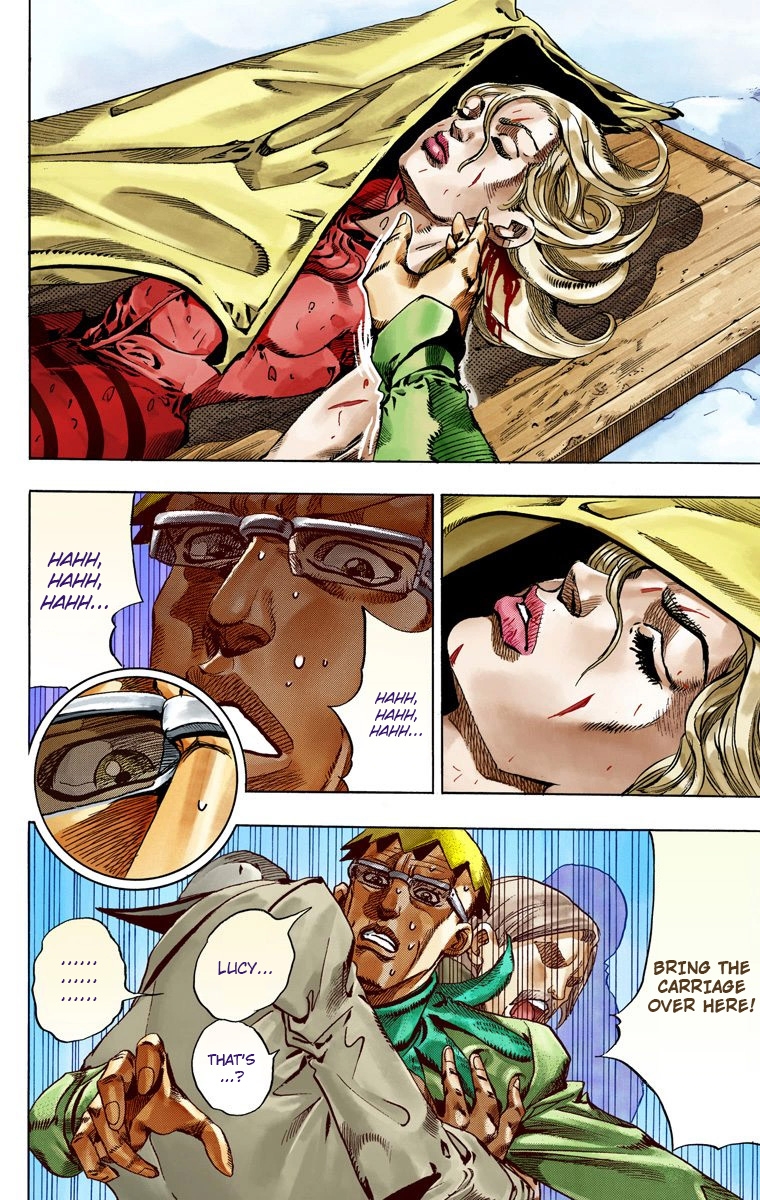 JoJo's Bizarre Adventure Steel Ball Run Colored Manga