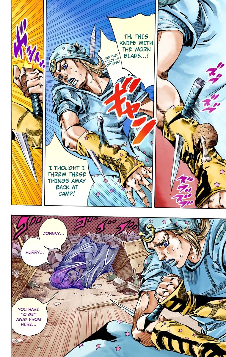 JoJo's Bizarre Adventure Steel Ball Run Colored Manga