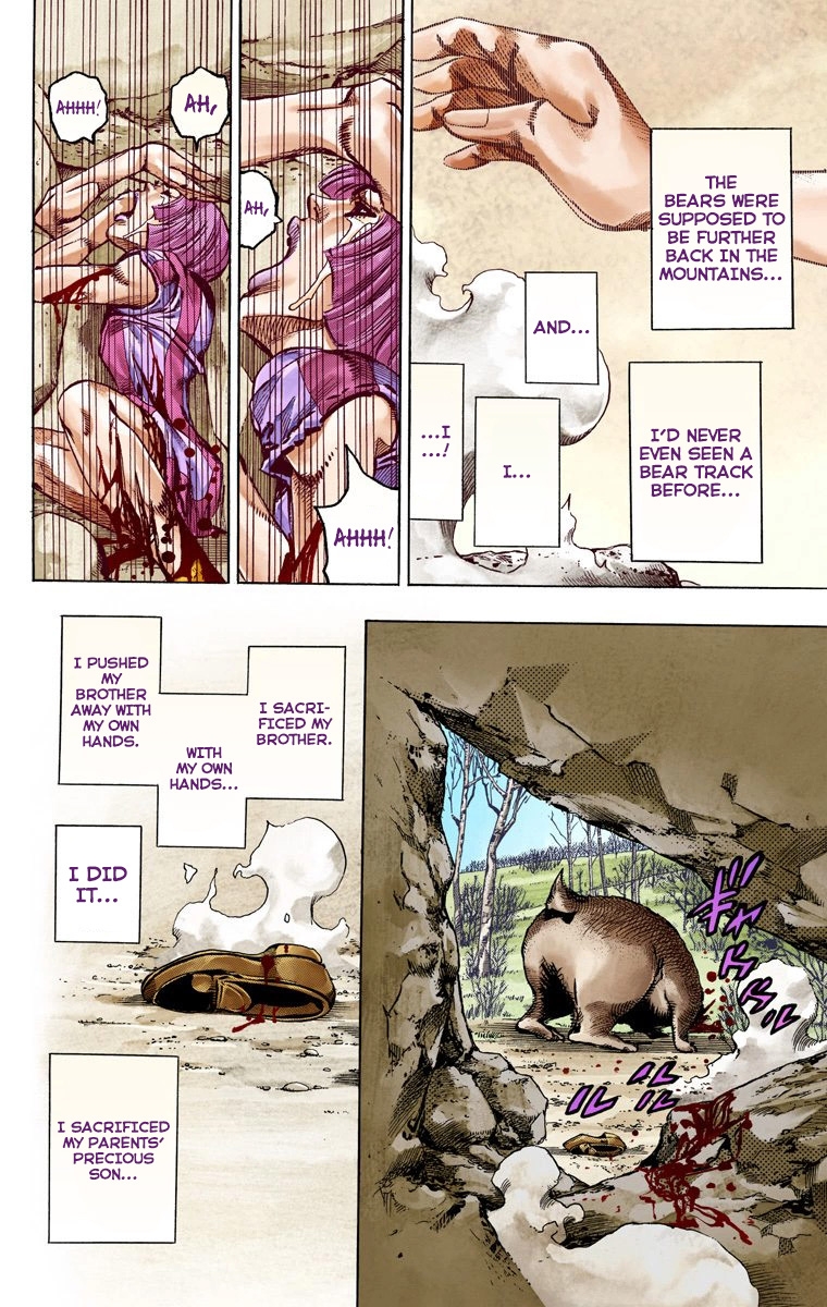 JoJo's Bizarre Adventure Steel Ball Run Colored Manga