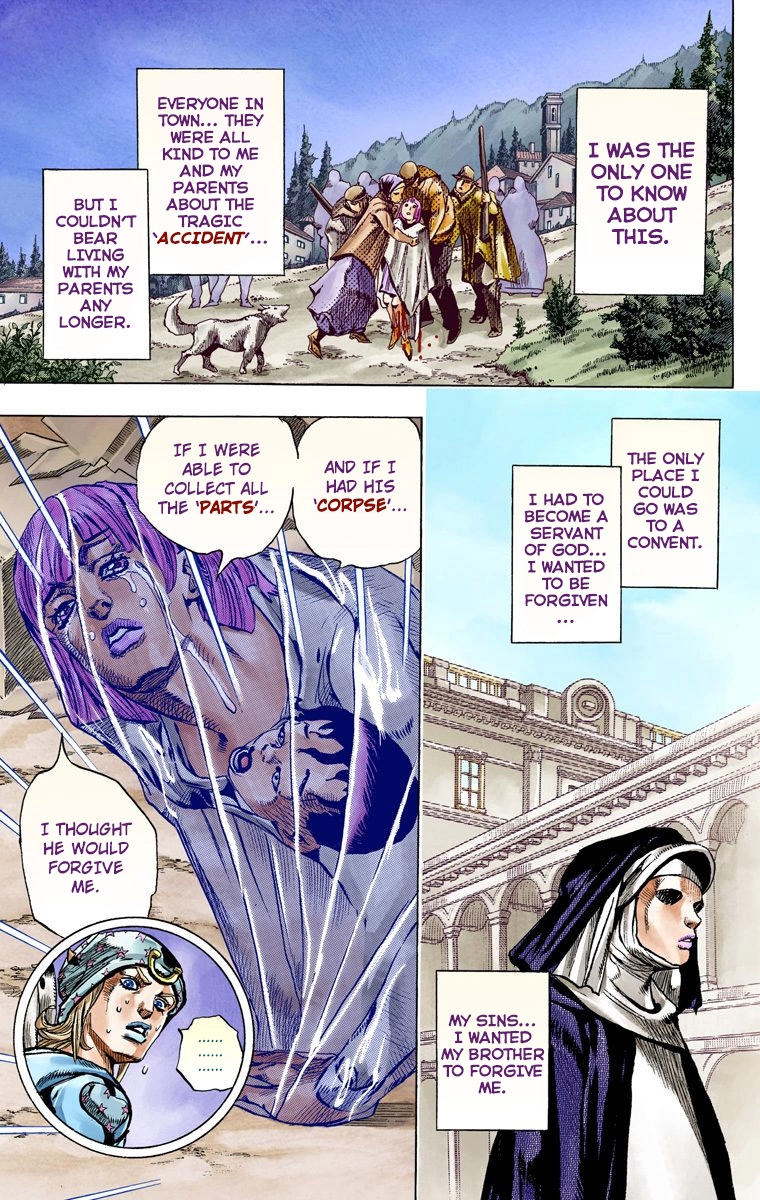 JoJo's Bizarre Adventure Steel Ball Run Colored Manga