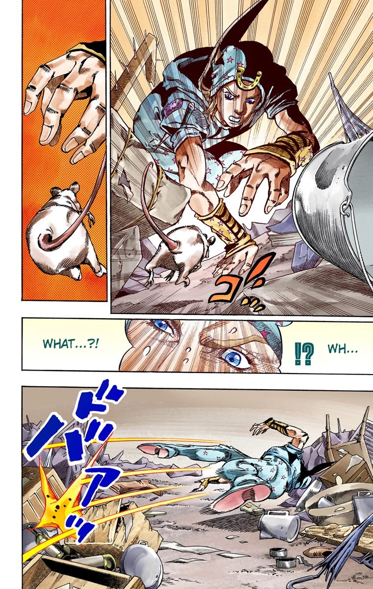 JoJo's Bizarre Adventure Steel Ball Run Colored Manga