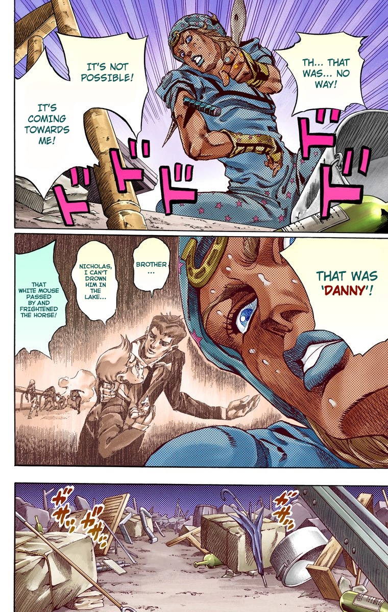 JoJo's Bizarre Adventure Steel Ball Run Colored Manga