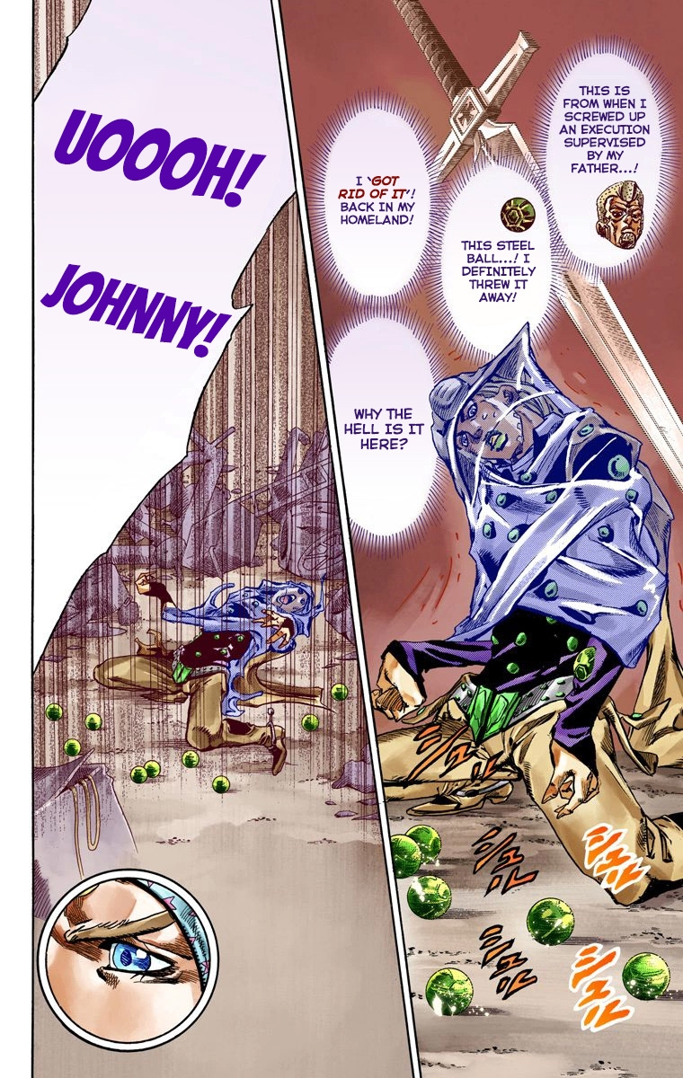JoJo's Bizarre Adventure Steel Ball Run Colored Manga