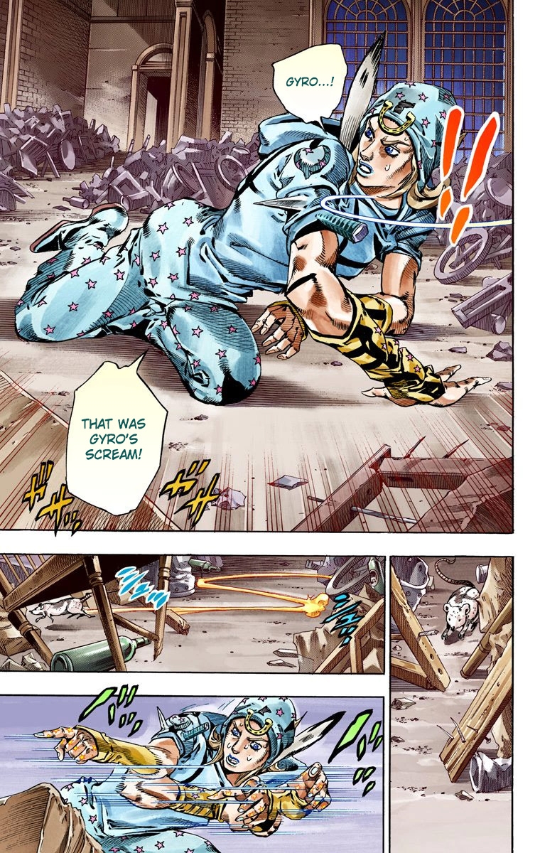 JoJo's Bizarre Adventure Steel Ball Run Colored Manga
