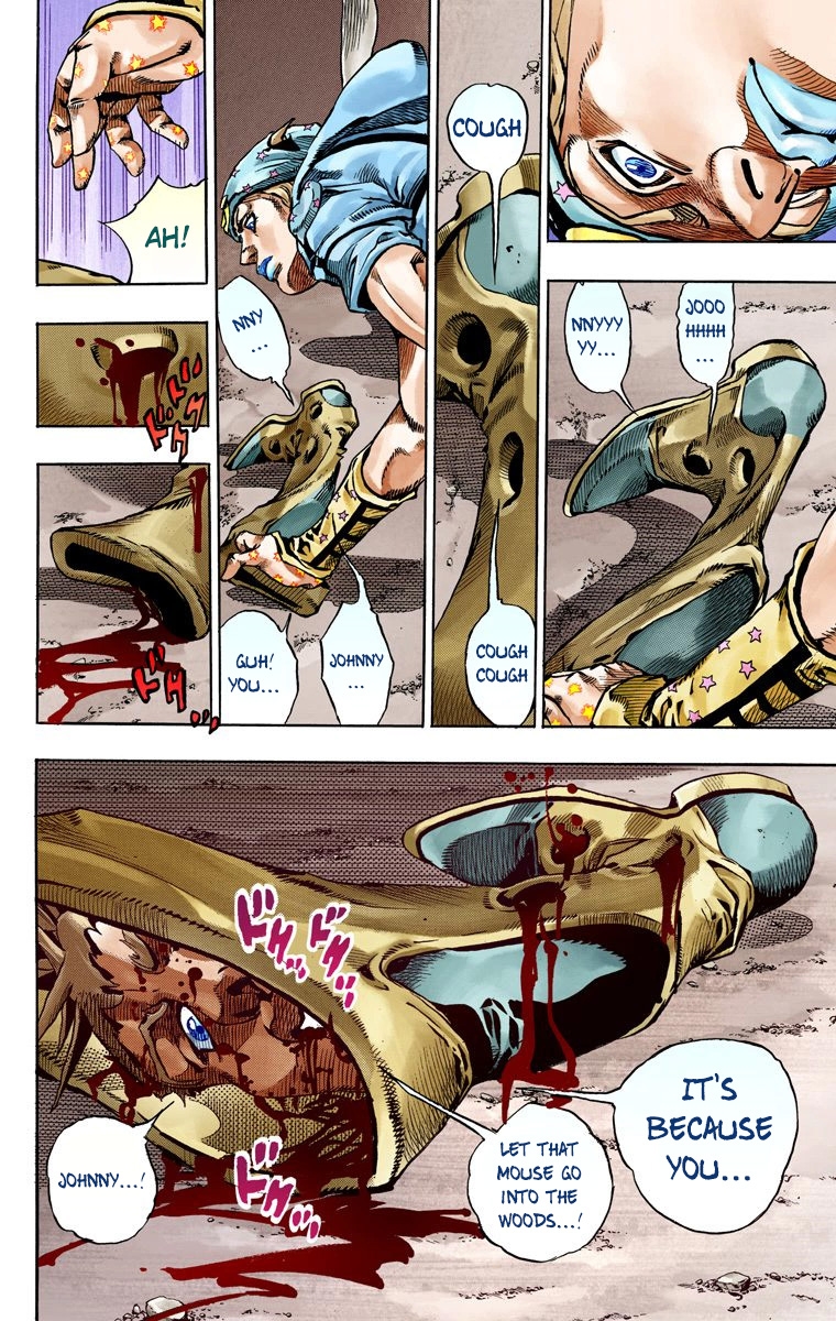 JoJo's Bizarre Adventure Steel Ball Run Colored Manga