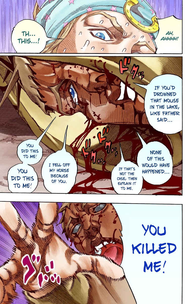 JoJo's Bizarre Adventure Steel Ball Run Colored Manga
