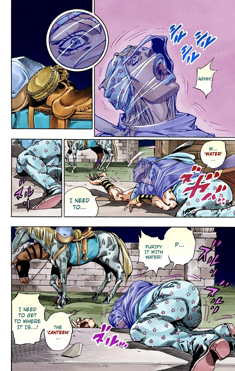 JoJo's Bizarre Adventure Steel Ball Run Colored Manga