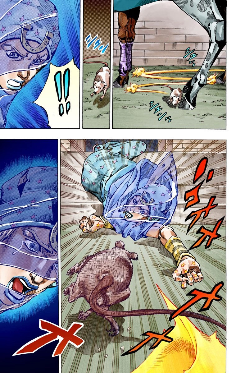 JoJo's Bizarre Adventure Steel Ball Run Colored Manga