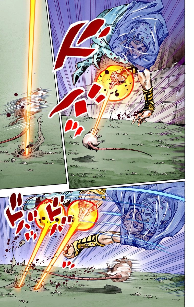 JoJo's Bizarre Adventure Steel Ball Run Colored Manga