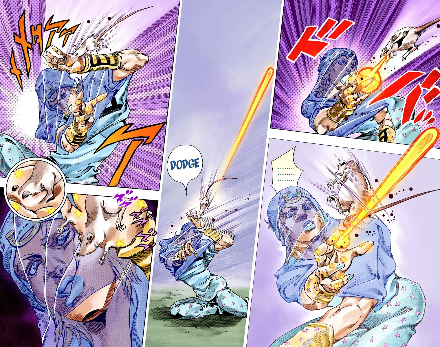 JoJo's Bizarre Adventure Steel Ball Run Colored Manga
