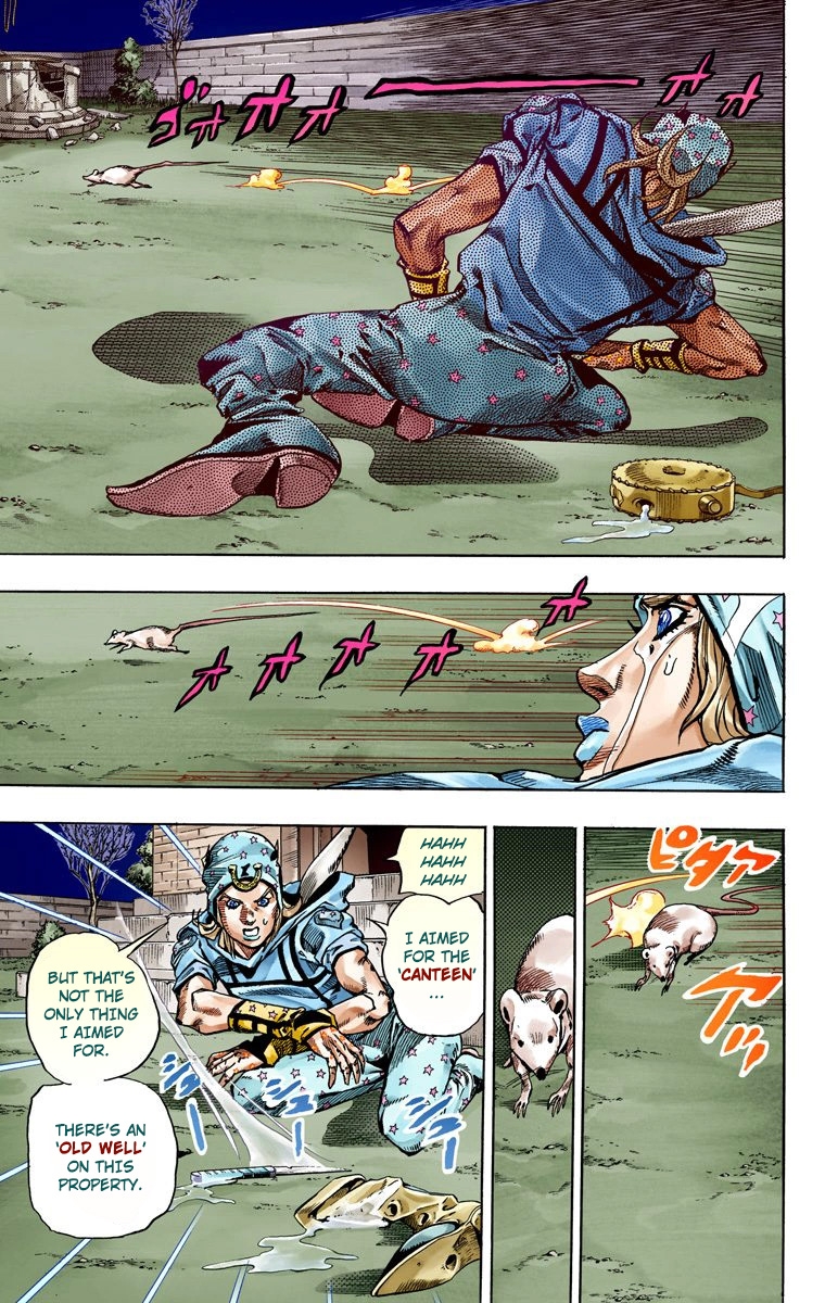 JoJo's Bizarre Adventure Steel Ball Run Colored Manga