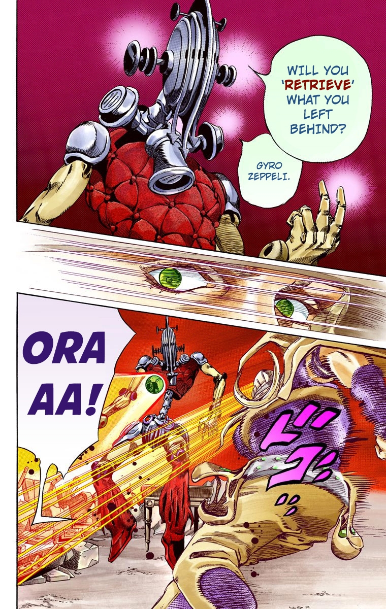 JoJo's Bizarre Adventure Steel Ball Run Colored Manga