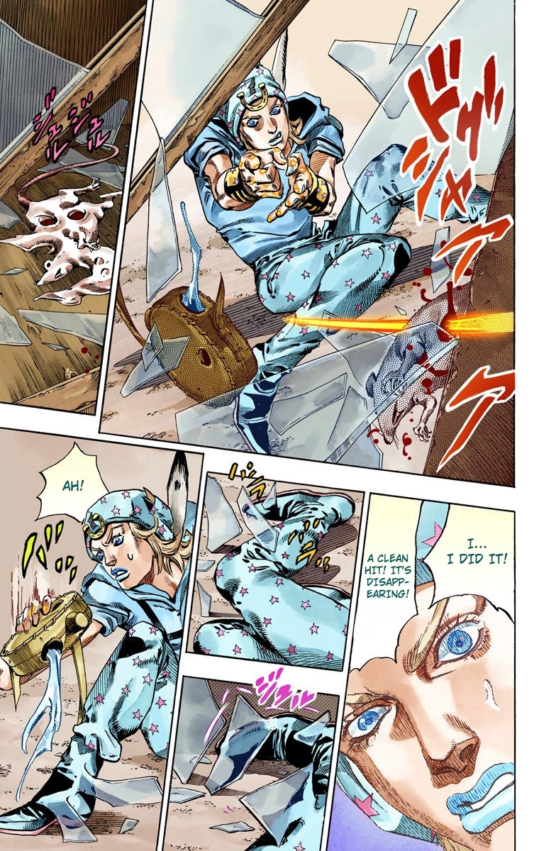 JoJo's Bizarre Adventure Steel Ball Run Colored Manga