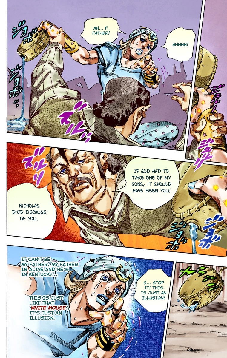 JoJo's Bizarre Adventure Steel Ball Run Colored Manga