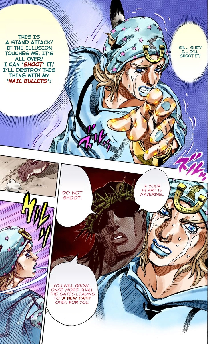 JoJo's Bizarre Adventure Steel Ball Run Colored Manga