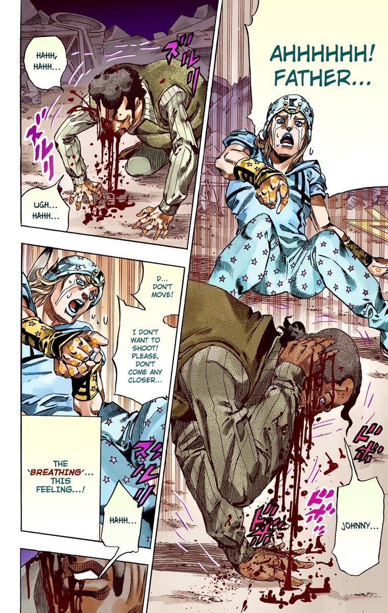 JoJo's Bizarre Adventure Steel Ball Run Colored Manga