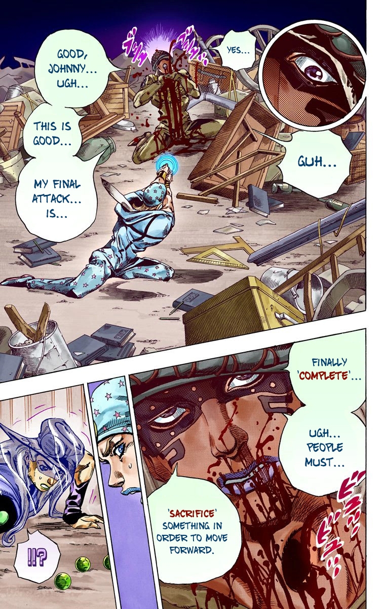 JoJo's Bizarre Adventure Steel Ball Run Colored Manga