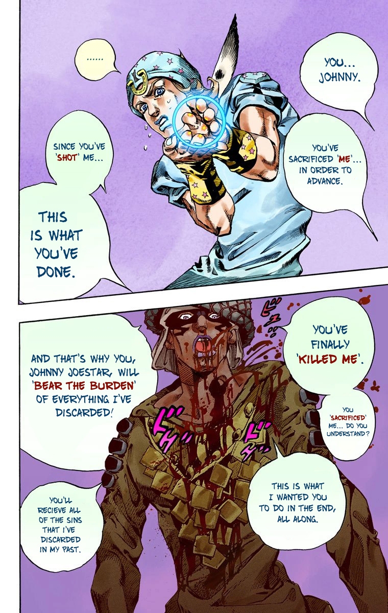 JoJo's Bizarre Adventure Steel Ball Run Colored Manga