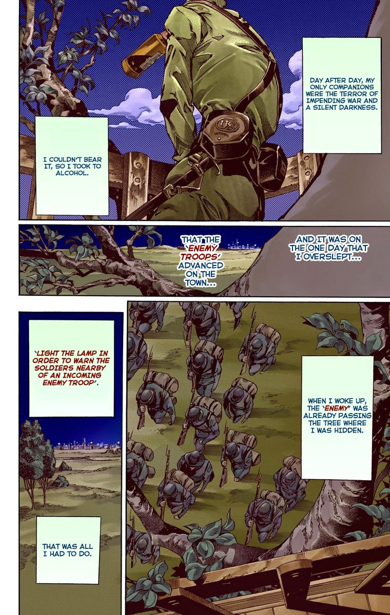 JoJo's Bizarre Adventure Steel Ball Run Colored Manga