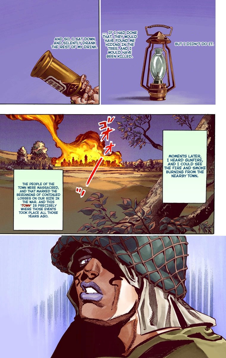 JoJo's Bizarre Adventure Steel Ball Run Colored Manga