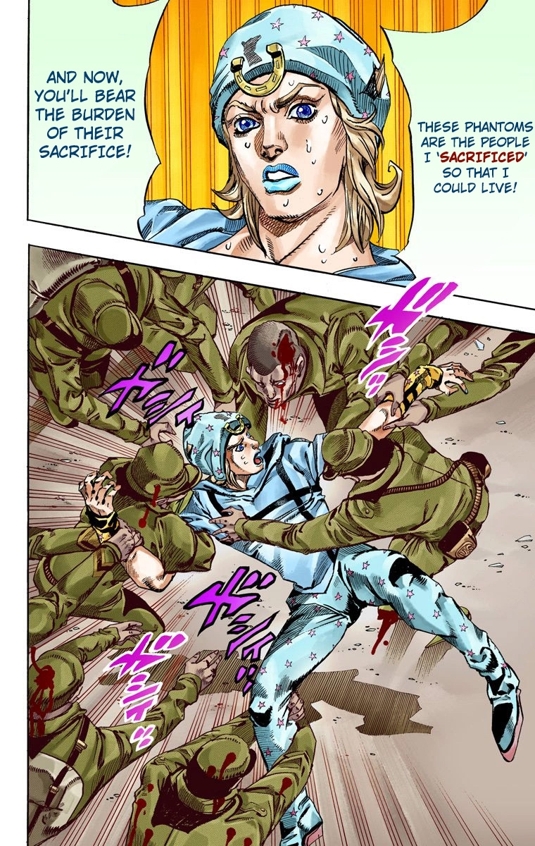JoJo's Bizarre Adventure Steel Ball Run Colored Manga