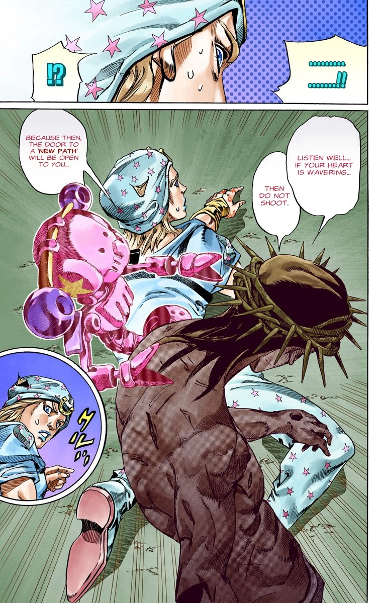 JoJo's Bizarre Adventure Steel Ball Run Colored Manga