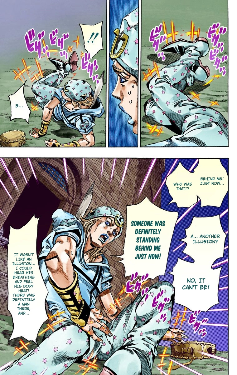 JoJo's Bizarre Adventure Steel Ball Run Colored Manga