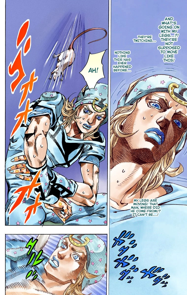 JoJo's Bizarre Adventure Steel Ball Run Colored Manga