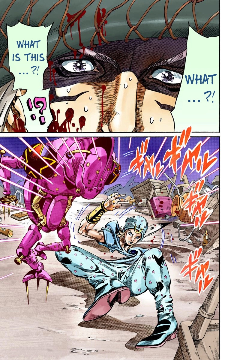 JoJo's Bizarre Adventure Steel Ball Run Colored Manga