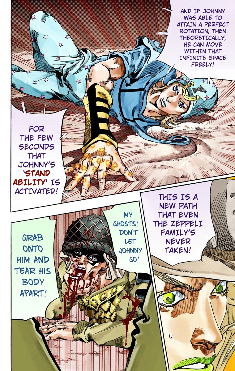 JoJo's Bizarre Adventure Steel Ball Run Colored Manga