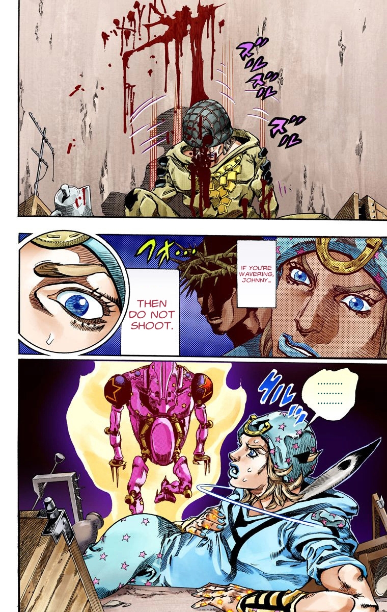 JoJo's Bizarre Adventure Steel Ball Run Colored Manga