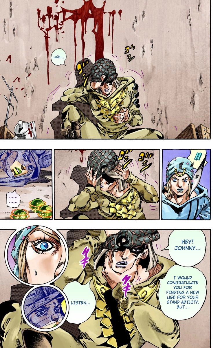 JoJo's Bizarre Adventure Steel Ball Run Colored Manga