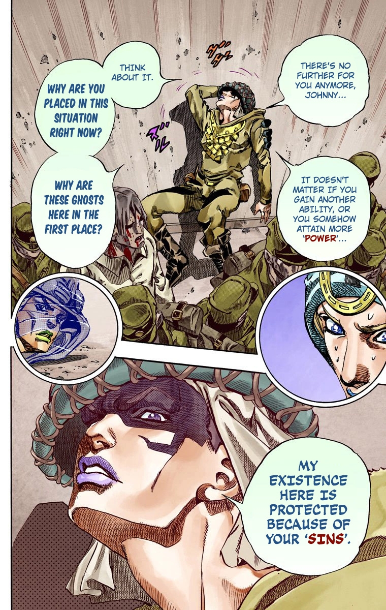 JoJo's Bizarre Adventure Steel Ball Run Colored Manga