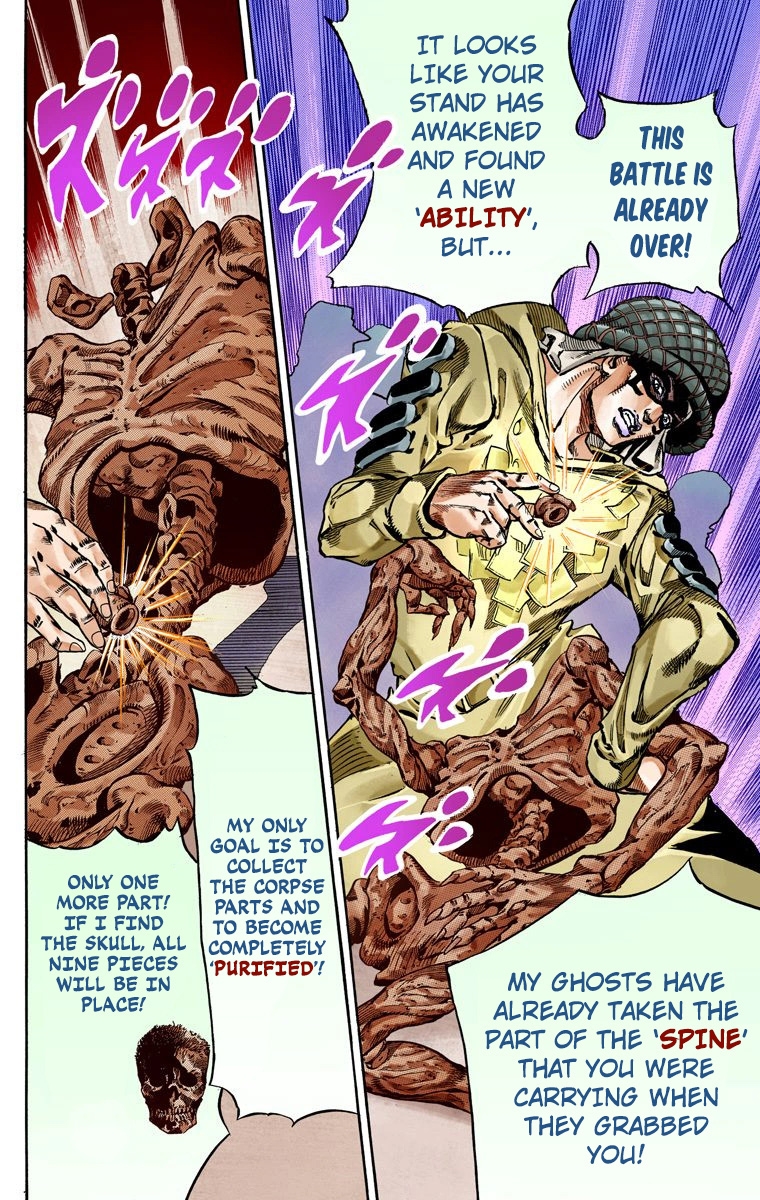 JoJo's Bizarre Adventure Steel Ball Run Colored Manga
