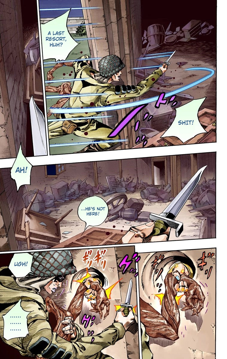 JoJo's Bizarre Adventure Steel Ball Run Colored Manga