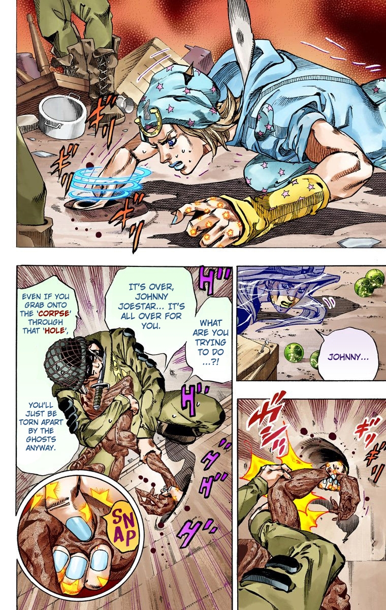 JoJo's Bizarre Adventure Steel Ball Run Colored Manga