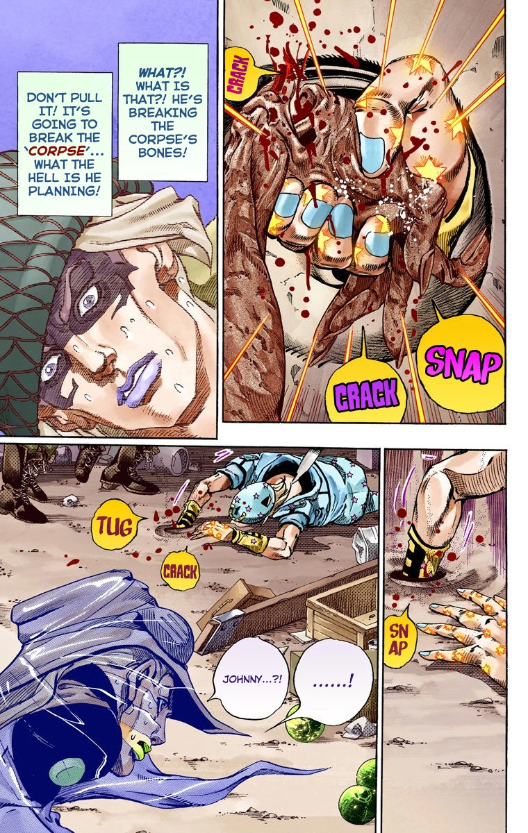 JoJo's Bizarre Adventure Steel Ball Run Colored Manga