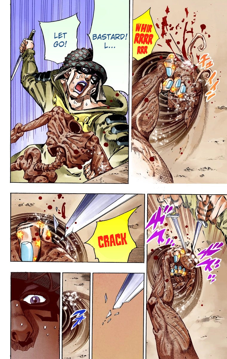 JoJo's Bizarre Adventure Steel Ball Run Colored Manga