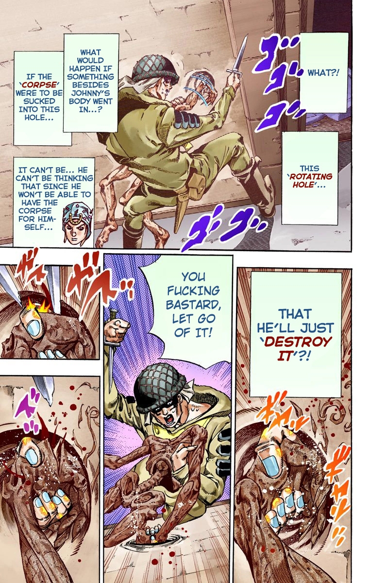 JoJo's Bizarre Adventure Steel Ball Run Colored Manga