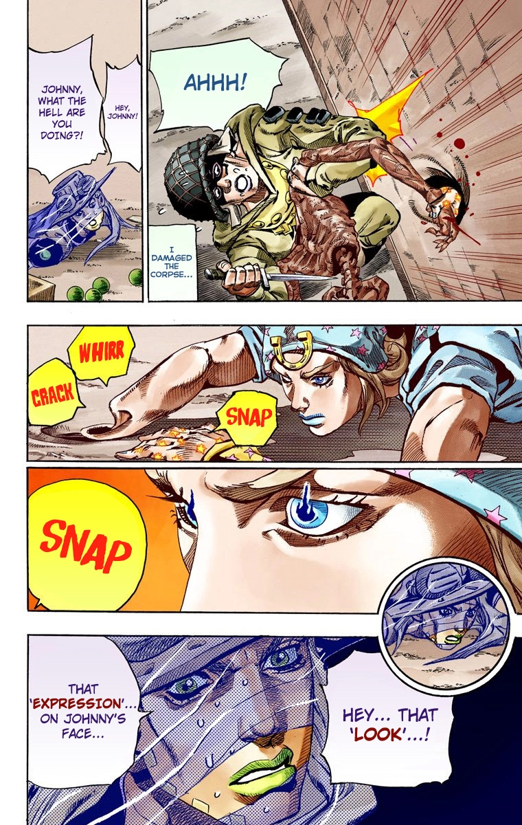 JoJo's Bizarre Adventure Steel Ball Run Colored Manga