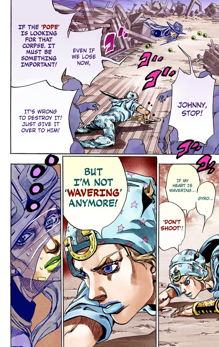 JoJo's Bizarre Adventure Steel Ball Run Colored Manga