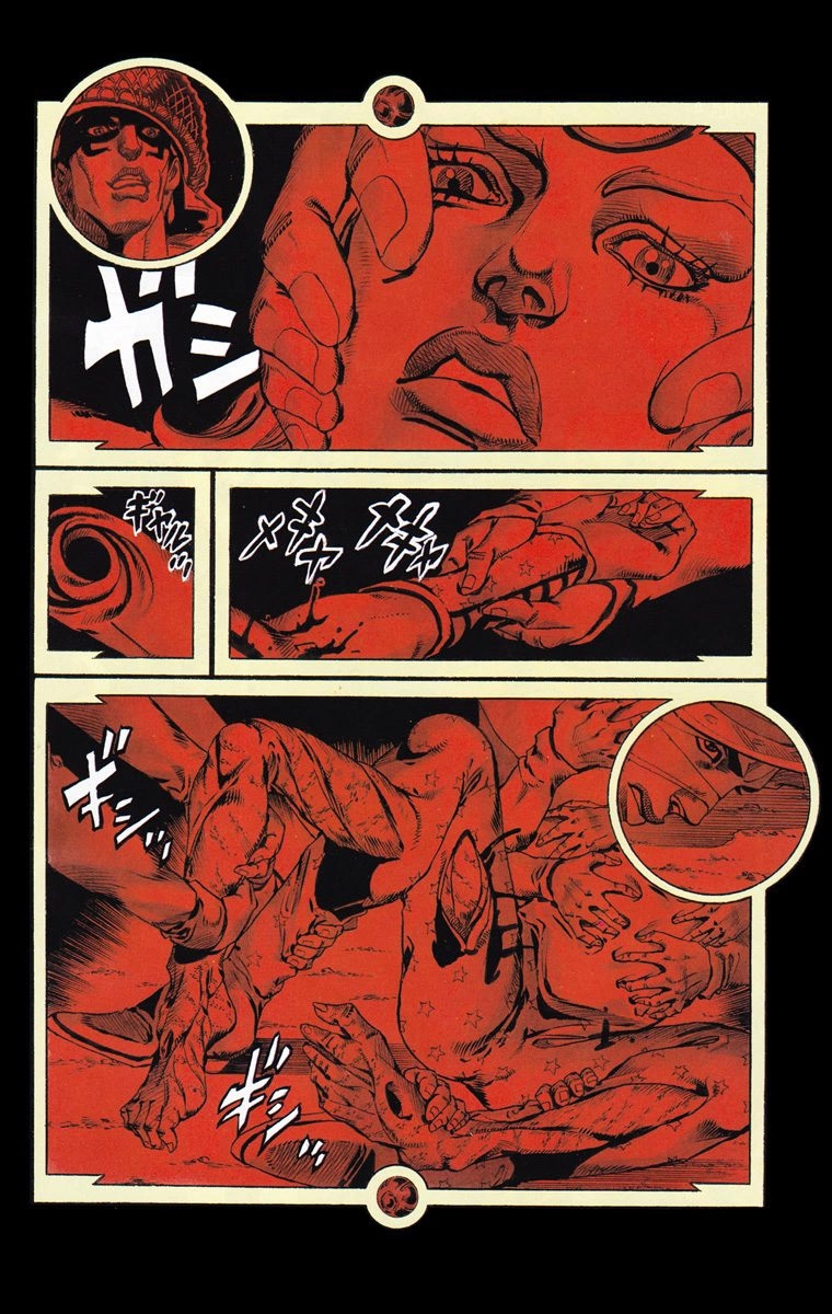 JoJo's Bizarre Adventure Steel Ball Run Colored Manga
