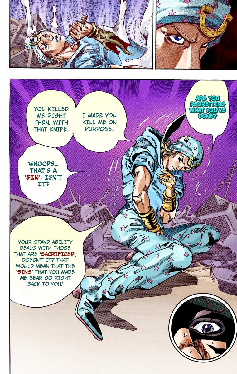 JoJo's Bizarre Adventure Steel Ball Run Colored Manga
