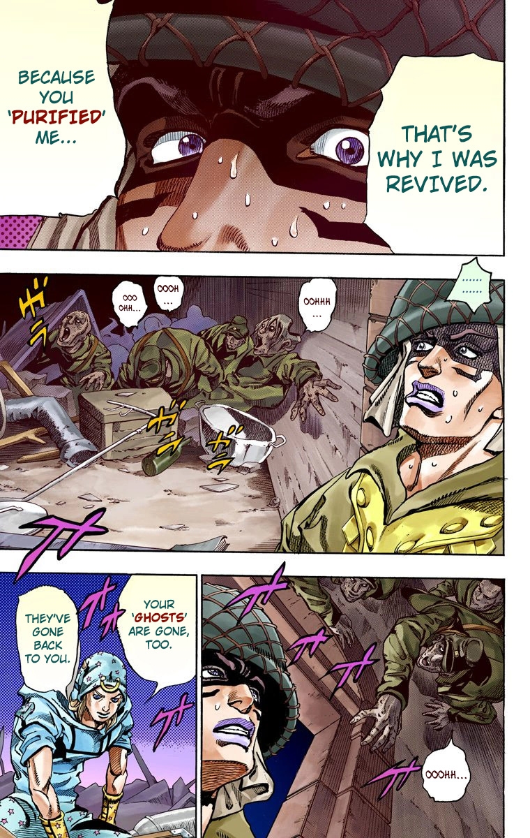 JoJo's Bizarre Adventure Steel Ball Run Colored Manga