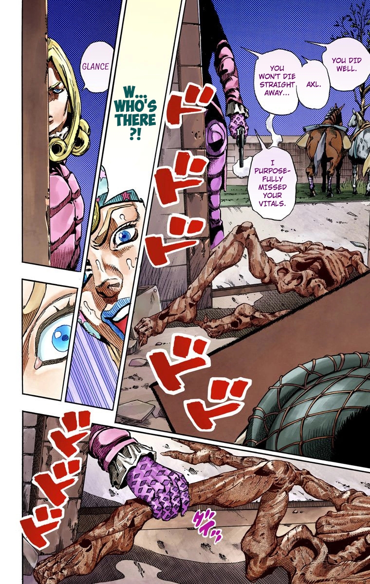 JoJo's Bizarre Adventure Steel Ball Run Colored Manga