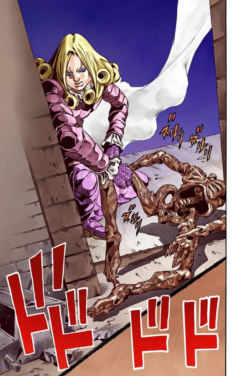 JoJo's Bizarre Adventure Steel Ball Run Colored Manga